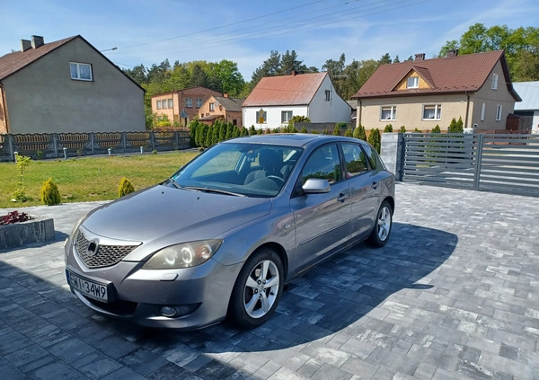 Mazda 3 cena 3400 przebieg: 366600, rok produkcji 2005 z Wieluń małe 56